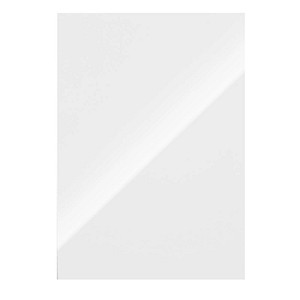 100 Fellowes Rückwände für Bindemappen Chromolux weiß 250 g/qm