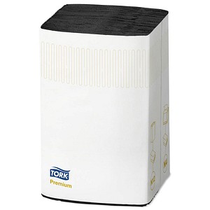1.000 TORK Servietten Xpressnap® Extra Soft schwarz 2-lagig 16,5 x10,7  cm