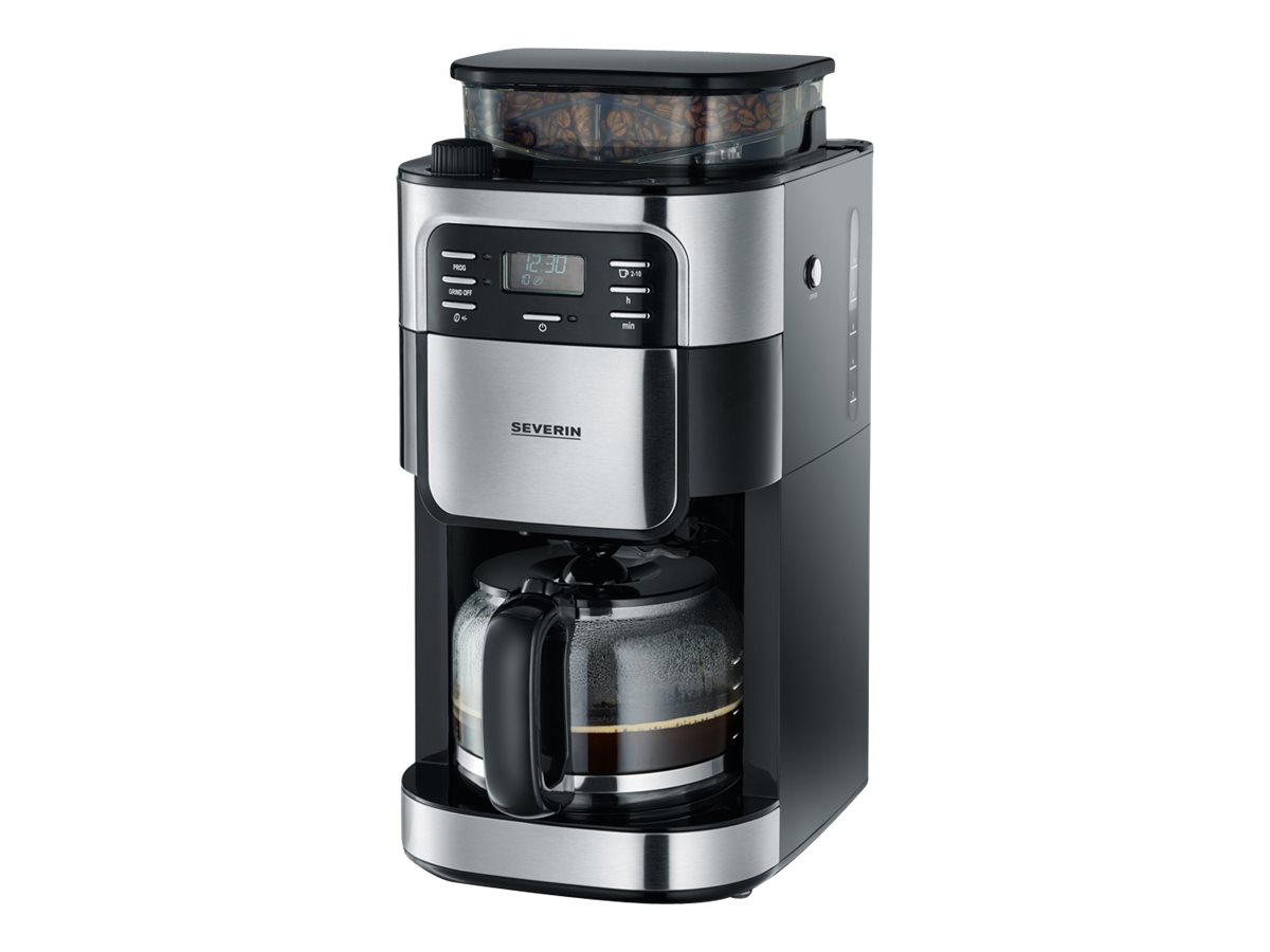 SEVERIN Kaffeemaschine KA 4810, Edelstahl / schwarz