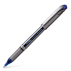 Pentel ENERGEL BL27 Gelschreiber blau/silber 0,35 mm, Schreibfarbe: blau