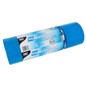STARPAK Müllsäcke LDPE, 120 Liter, blau