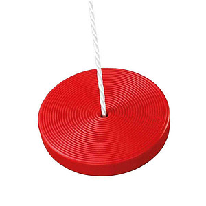 Idena Tellerschaukel rot Kunststoff