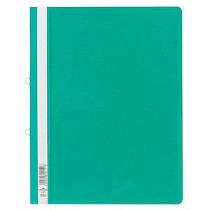 25 DURABLE Schnellhefter Kunststoff grün DIN A4 überbreit