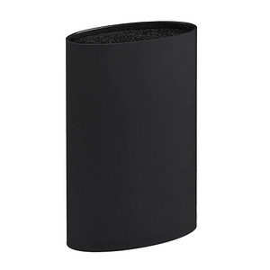 relaxdays Messerblock schwarz