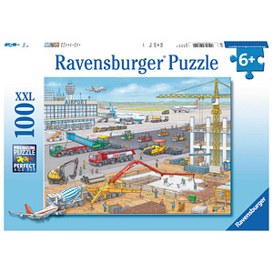 Ravensburger XXL Baustelle am Flughafen Puzzle 100 Teile