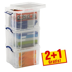 Really Useful Box Aufbewahrungsbox 3er-Set, 35 Liter (24801378)