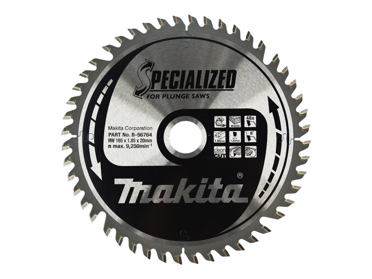 MAKITA Sägeblatt SPECIALIZED 165x20 48Z