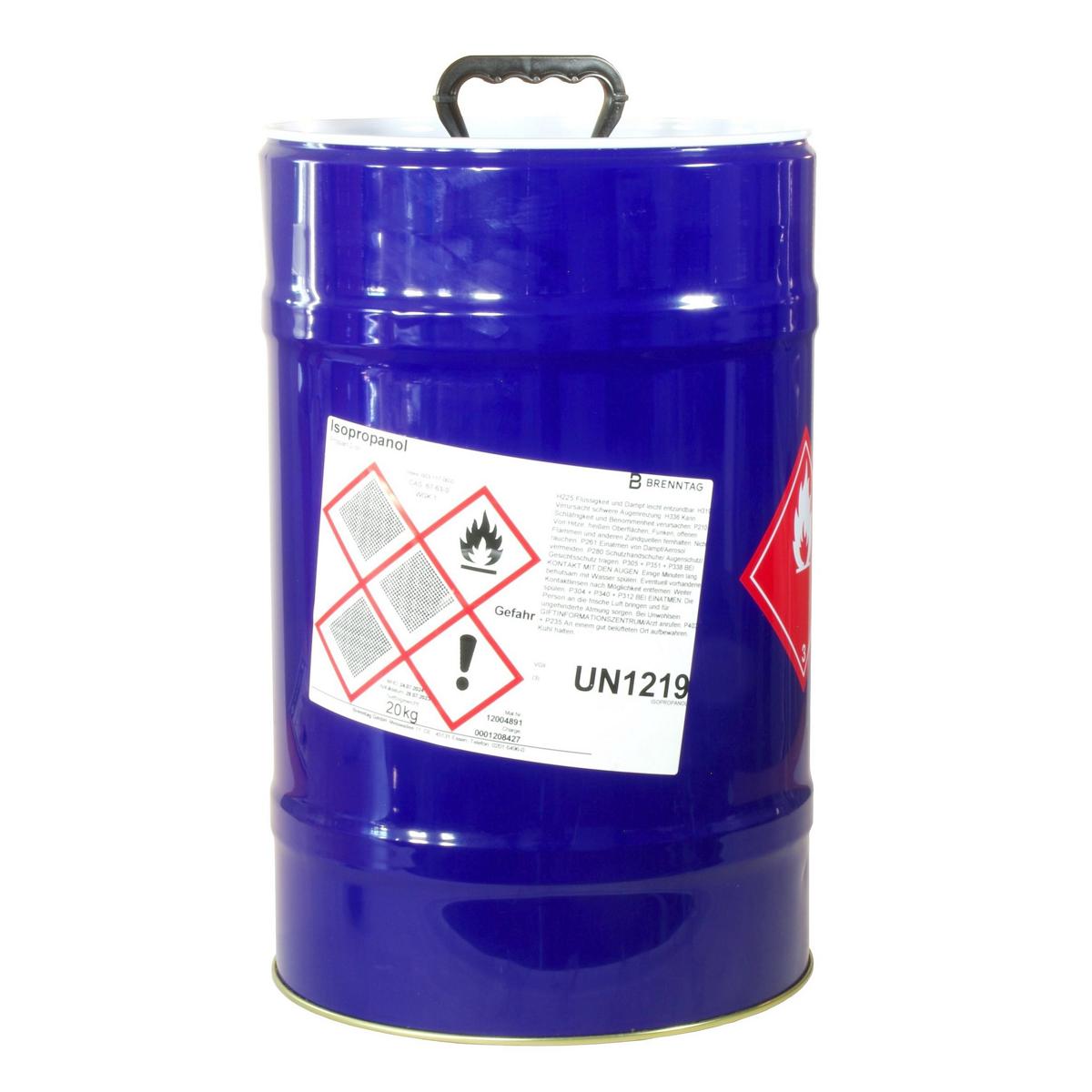 Isopropanol (Isopropylalkohol) technische Qualität | 20 kg 25-Liter-Stahlfass (1A1)