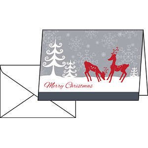 SIGEL Christmas Cards Standard-Grußkarte 25 Stück(e) (DS256)