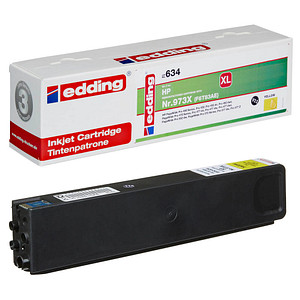 edding EDD-634 gelb Tintenpatrone ersetzt HP 973X (F6T83AE)