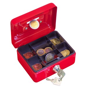 WEDO Geldkassette 144002 Größe 0 rot