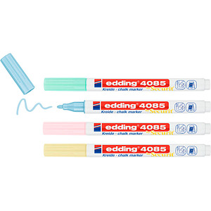 edding 4085 pastell Kreidemarker farbsortiert 1,0 - 2,0 mm