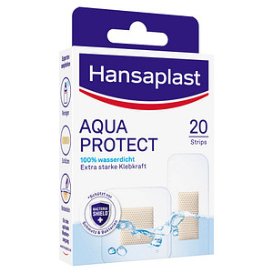 20 Hansaplast Pflaster AQUA PROTECT transparent