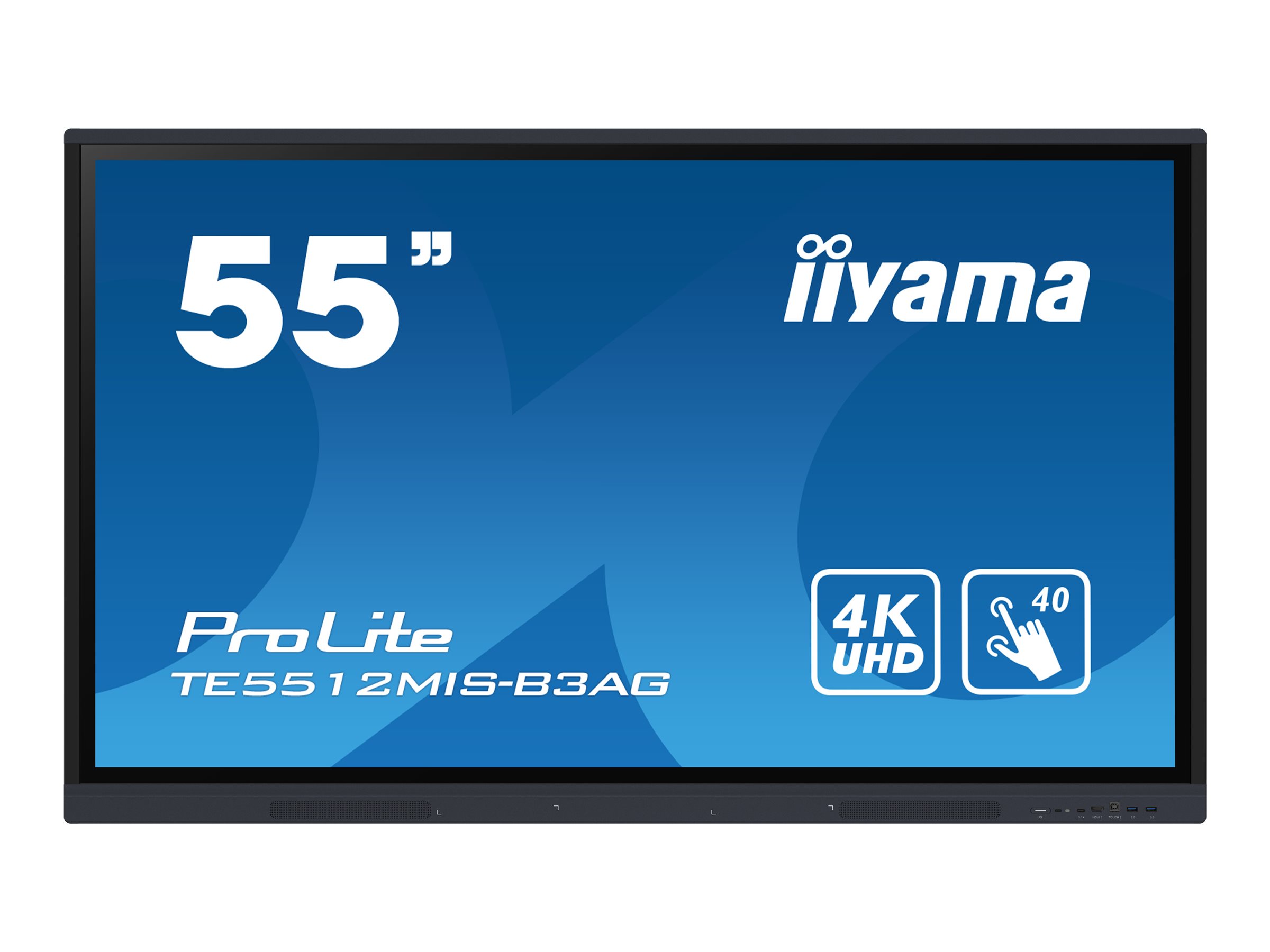IIYAMA TE5512MIS-B3AG 139,7cm (55") IIYAMA TE5512MIS-B3AG 139,7cm (55")