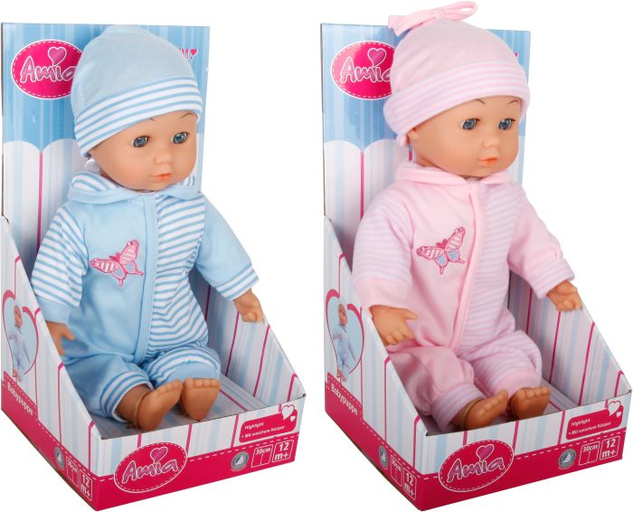 AM Weichbaby ca. 30 cm, 2-fach sortiert AM Weichbaby ca. 30 cm, 2-fach sortiert