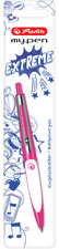 herlitz Druckkugelschreiber my.pen, pink/weiß herlitz Druckkugelschreiber my.pen, pink/weiß