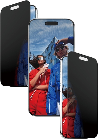 PANZERGLASS 2-Way Privacy Screen Protector iPhone 17 Air | Ultra-Wide Fit w. Ea