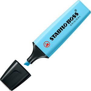 STABILO Textmarker BOSS ORIGINAL Pastel, himmlisches blau