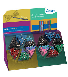 PILOT Tintenroller Hi-Tecpoint V5/V7, 180er Display