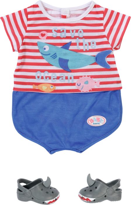 BABY born Bath Pyjamas & Clogs 43cm BABY born Bath Pyjamas & Clogs 43cm