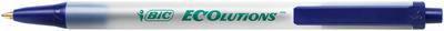 BIC Druckkugelschreiber ECOlutions Clic Stic, blau
