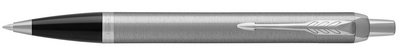 PARKER Kugelschreiber IM Brushed Metal C.C. blau M
