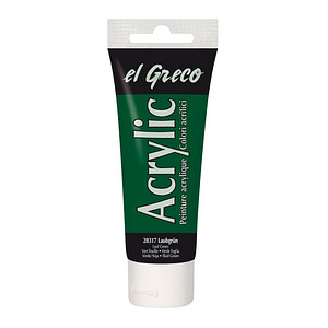 KREUL Acrylfarbe el Greco, laubgrün, 75 ml Tube
