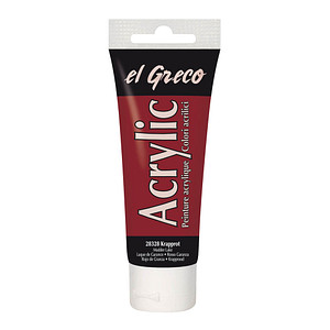 KREUL Acrylfarbe el Greco, krapplack, 75 ml Tube