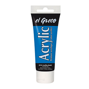 KREUL el Greco Acrylfarbe azurblau dunkel 75,0 ml