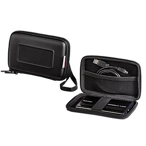 HAMA 2,5-HDD-Tasche E.V.A., Schwarz