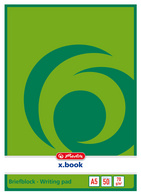 herlitz Briefblock x.book, A5, ungelocht, 50 Blatt, blanko