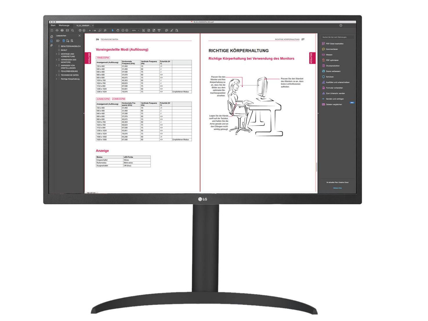 LG 27BP55U-B 68,6cm (27")