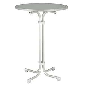 BEST Multiflex Stehtisch Holz weiß 70,0 x 70,0 x 110,0 cm