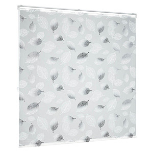 relaxdays Duschrollo Blätter 160,0 x 240,0 cm