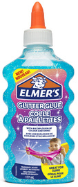 ELMER'S Glitzerkleber "Glitter Glue" blau, 177 ml