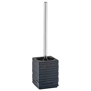 Zeller WC-Garnitur schwarz Kunststoff