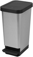 CEP Tret-Abfalleimer ROSSIGNOL, 45 Liter, Carbon Muster