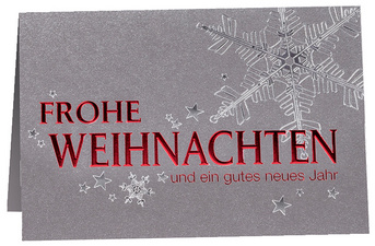 RÖMERTURM Weihnachtskarte "Kristall RÖMERTURM Weihnachtskarte "Kristall