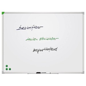 Whiteboard Schreibtafel U-Act, 60x90cm, magnethaftend, weiß,