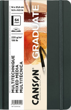 CANSON Skizzenbuch GRADUATE Mixed Media, 140 x 216 mm