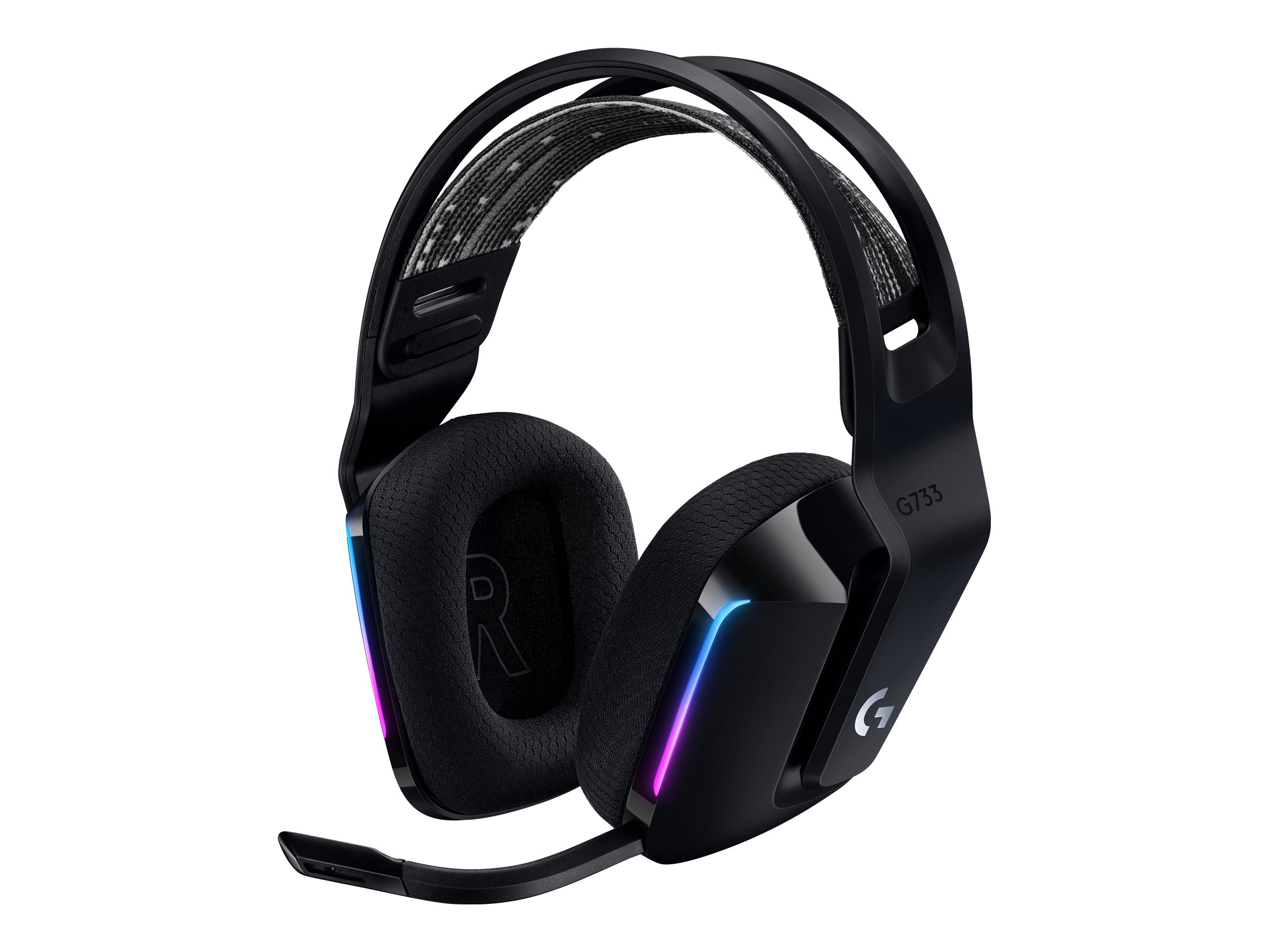 LOGITECH G733 LIGHTSPEED WirelessRGBHeadset BLACK