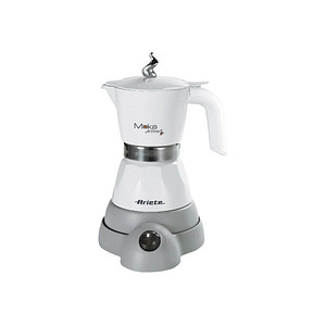 Ariete Moka aroma Espressokocher elektrisch weiß, 2 oder 4 Tassen Ariete Moka aroma Espressokocher elektrisch weiß, 2 oder 4 Tassen