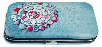 KLEIBER Reise-Nähetui "Design", 24-teilig, blau