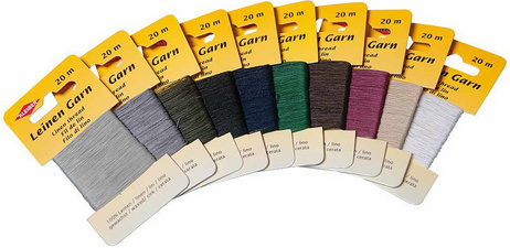 KLEIBER Leinengarn, 20 m, weiß