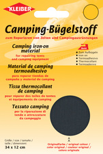 KLEIBER Quick-Camping-Bügelstoff, 340 x 120 mm, anthrazit