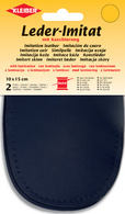 KLEIBER Leder-Imitat mit Kaschierung, 100 x 150 mm, marine