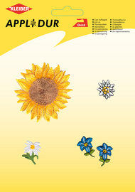 KLEIBER Applikations-Sortiment "Flowers 2", 5 Motive