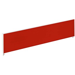 PAPERFLOW Tischtrennwand rot 120,0 x 33,0 cm