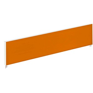 PAPERFLOW Tischtrennwand orange 140,0 x 33,0 cm