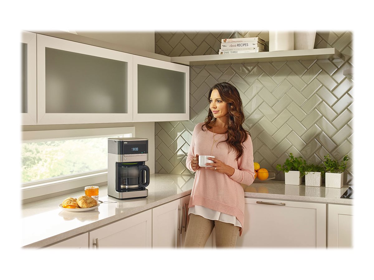 BRAUN B-KF7120BK Kaffeemaschine inklusive Glaskanne